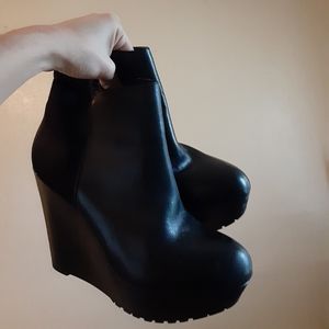 Classic Black Wedges